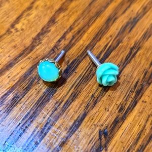 Cartilage stud set (mint)